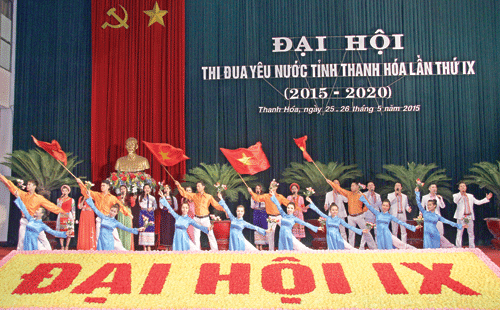 Đại hội thi đua yêu nước tỉnh Thanh Hóa lần thứ IX