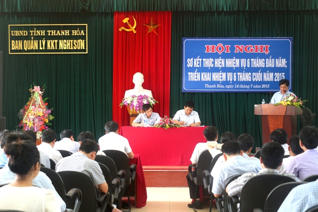 Hội nghị sơ kết kết quả thực hiện nhiệm vụ 6 tháng đầu năm, triển khai nhiệm vụ 6 tháng cuối năm 2015