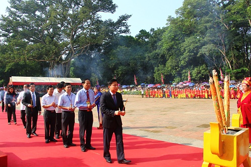 Khai mạc Lễ hội Lam Kinh năm 2015