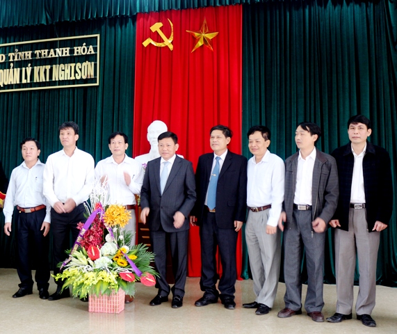 Lễ Công bố Trưởng Ban quản lý Khu Kinh Tế Nghi Sơn