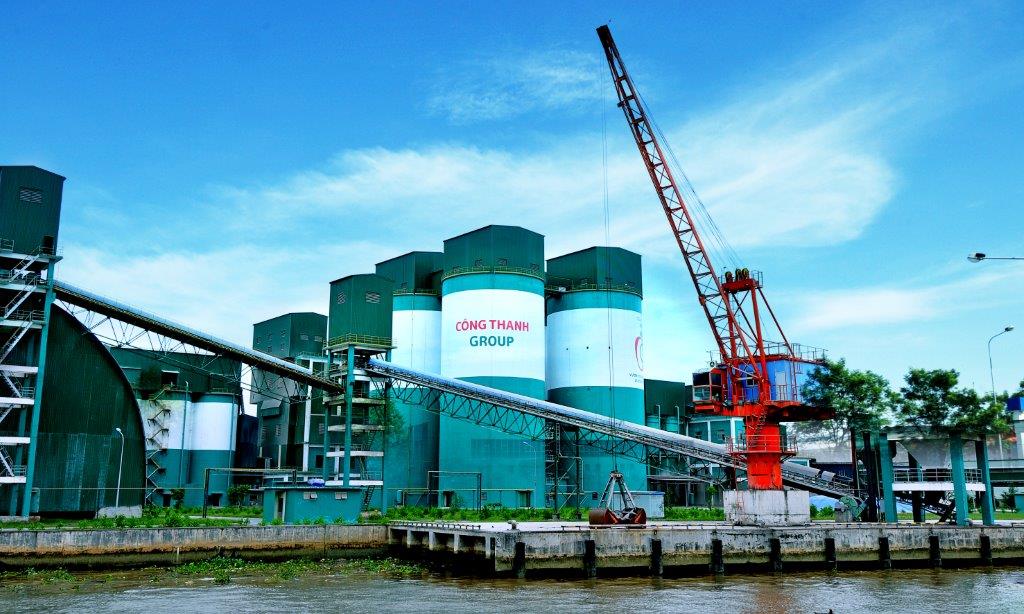 Tập đoàn Công Thanh cho ra sản phẩm xi măng đầu tiên của dây chuyền 2
