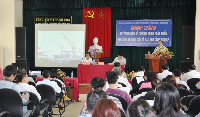 Quan tâm phối hợp, tích cực tuyên truyền về quá trình phát triển của Khu Kinh tế Nghi Sơn và các Khu công nghiệp