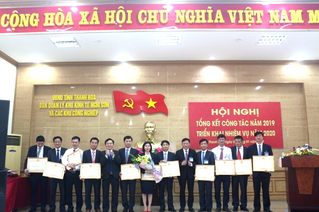 Ban Quản lý Khu kinh tế Nghi Sơn và các Khu công nghiệp triển khai tổng kết năm 2019, triển khai nhiệm vụ 2020.
