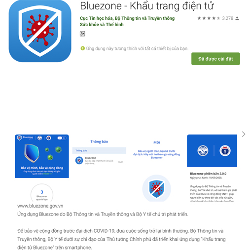 Hướng dẫn cài đặt ứng dụng app Bluezone và Smart Thanh Hóa nhằm tăng cường kiểm soát dịch Covid-19 trên địa bàn tỉnh
