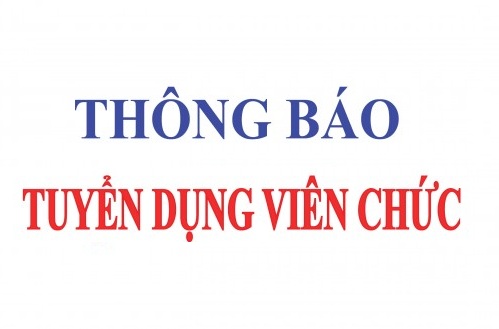 THÔNG BÁO Tuyển dụng viên chức làm việc tại Trung tâm Quản lý Hạ tầng, Môi trường và Hỗ trợ đầu tư thuộc Ban Quản lý KKT Nghi Sơn và các KCN tỉnh Thanh Hóa năm 2020