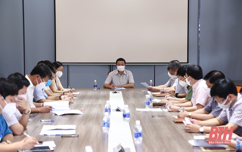 Chủ tịch UBND tỉnh Đỗ Minh Tuấn kiểm tra, chỉ đạo công tác phòng, chống dịch tại thị xã Nghi Sơn