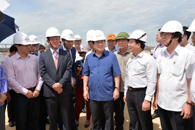 Phó Thủ tướng Chính phủ Trịnh Đình Dũng thăm và làm việc tại tỉnh Thanh Hóa.
