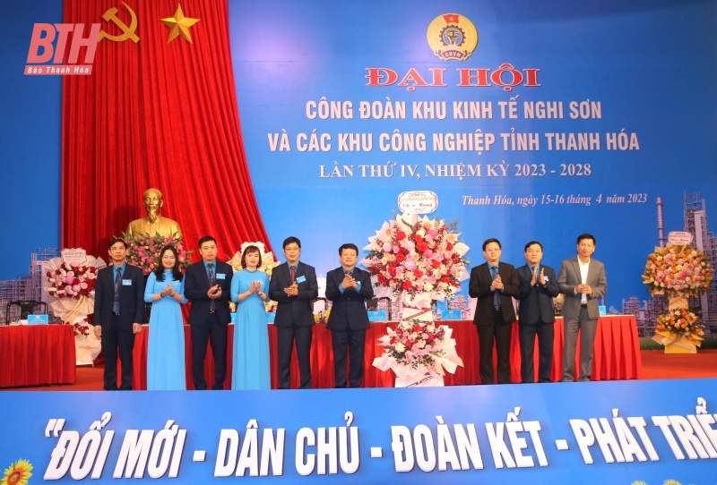 Đại hội điểm Công đoàn Khu Kinh tế Nghi Sơn và các Khu công nghiệp lần thứ IV