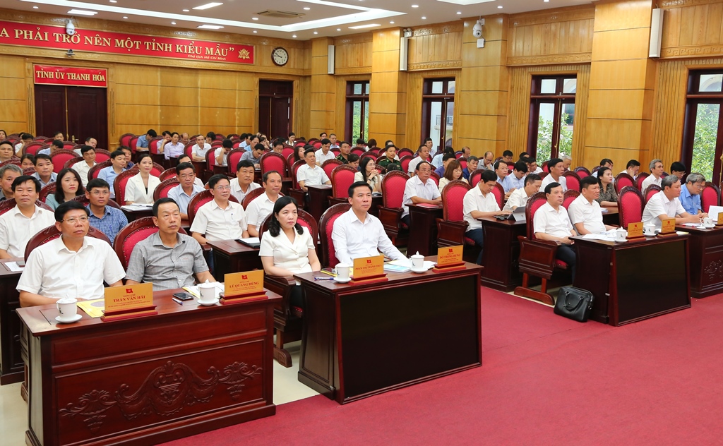 Hội nghị trực tuyến toàn quốc đánh giá tình hình thực hiện Kết luận số 01-KL/TW của Bộ Chính trị khóa XIII