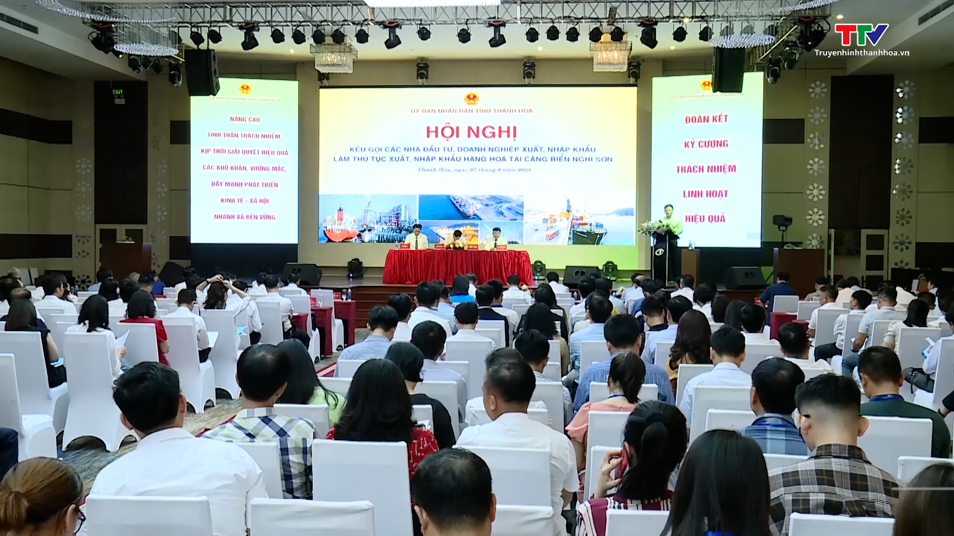 Thúc đẩy xuất, nhập khẩu hàng hoá qua Cảng biển Nghi Sơn