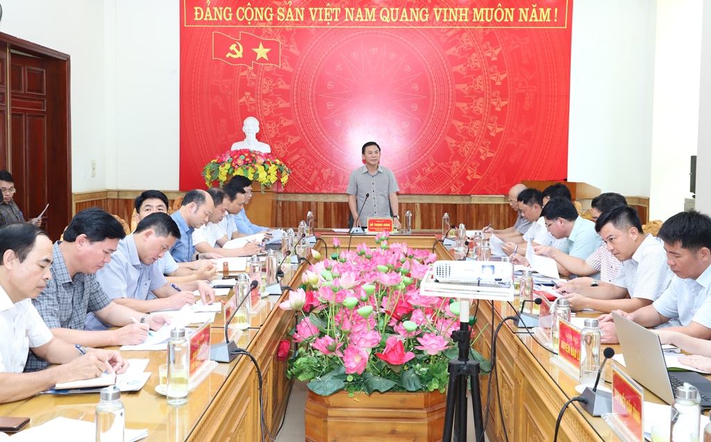 Đẩy nhanh tiến độ thi công các dự án giao thông, thủy lợi trọng điểm trên địa bàn tỉnh