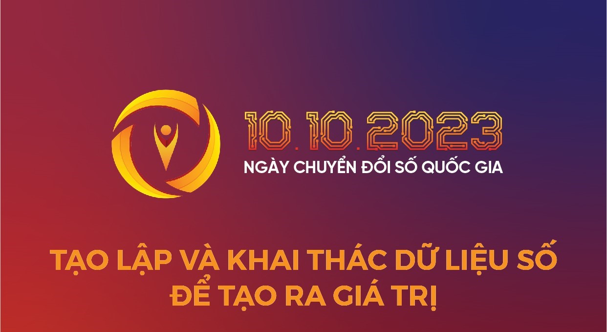 Bộ nhận diện Ngày Chuyển đổi số Quốc gia năm 2023