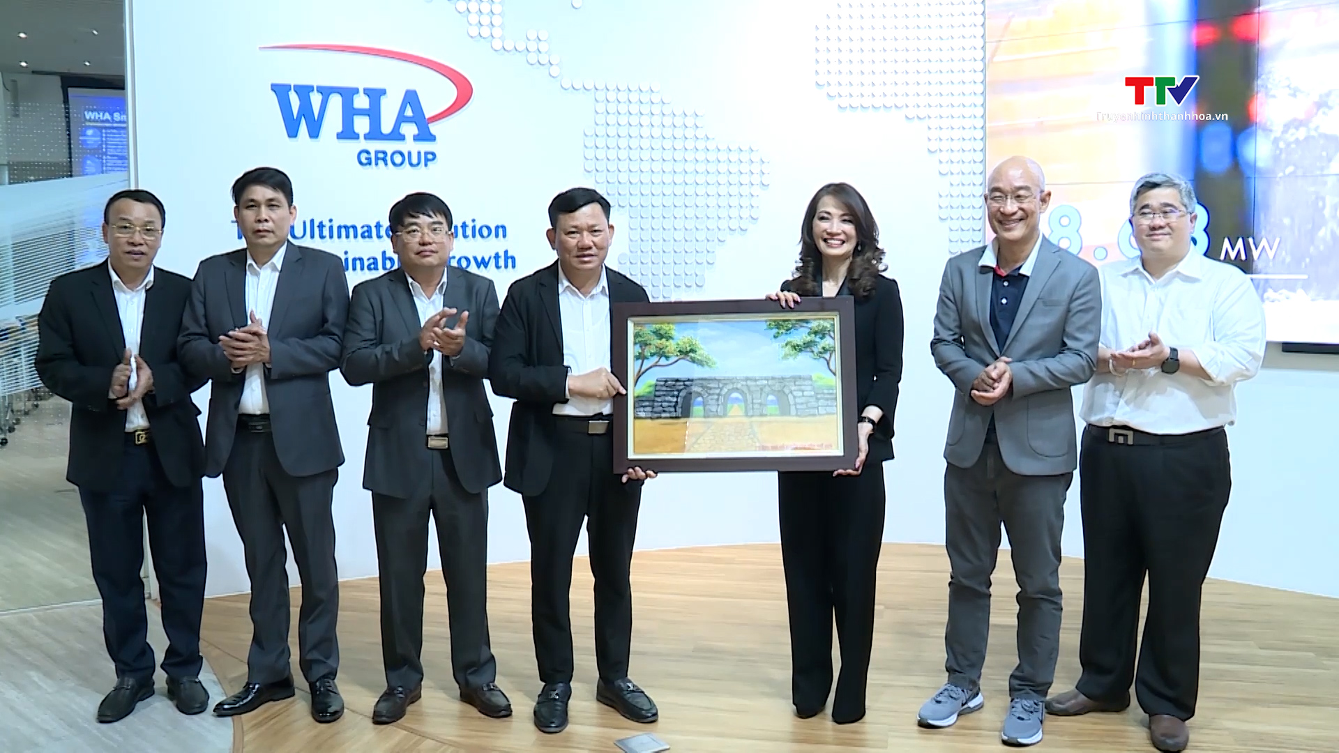 Đoàn công tác tỉnh Thanh Hóa làm việc với Tập đoàn WHA tại BangKok, Thái Lan