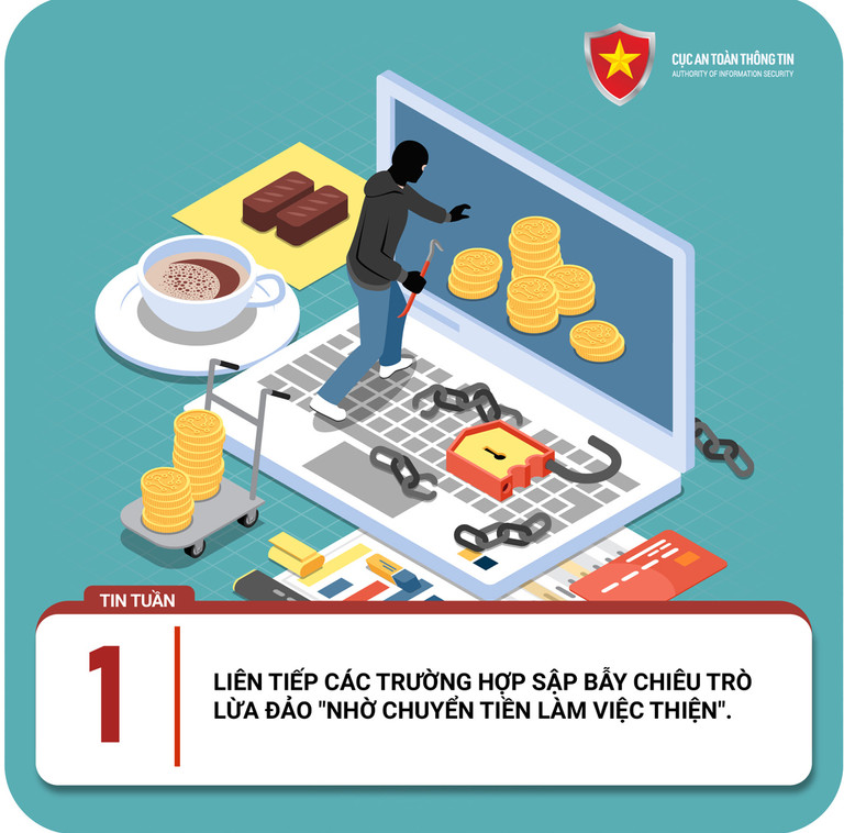 5 chiêu lừa đảo trực tuyến mới người dùng Internet Việt cần cảnh giác