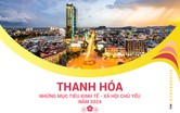 Thanh Hóa: Những mục tiêu kinh tế - xã hội chủ yếu năm 2024