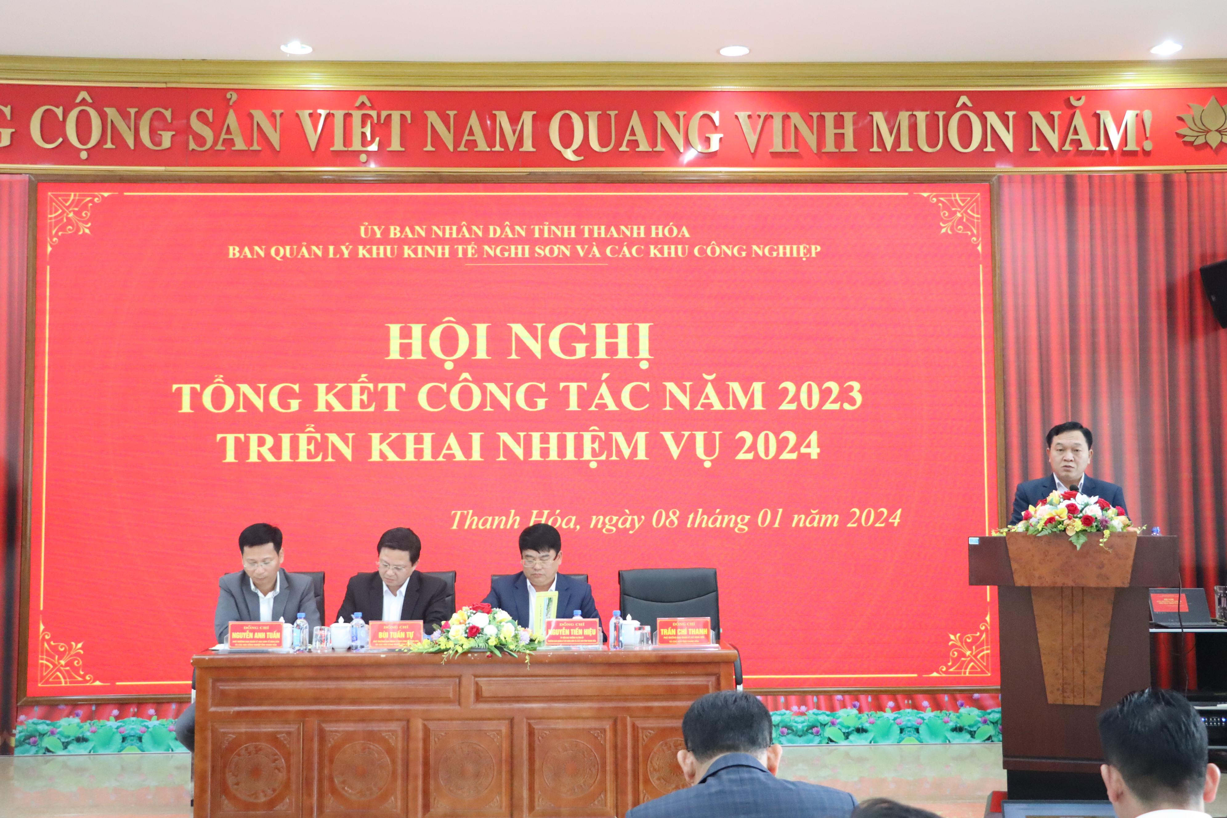Hội nghị Tổng kết nhiệm vụ năm 2023, triển khai nhiệm vụ năm 2024.