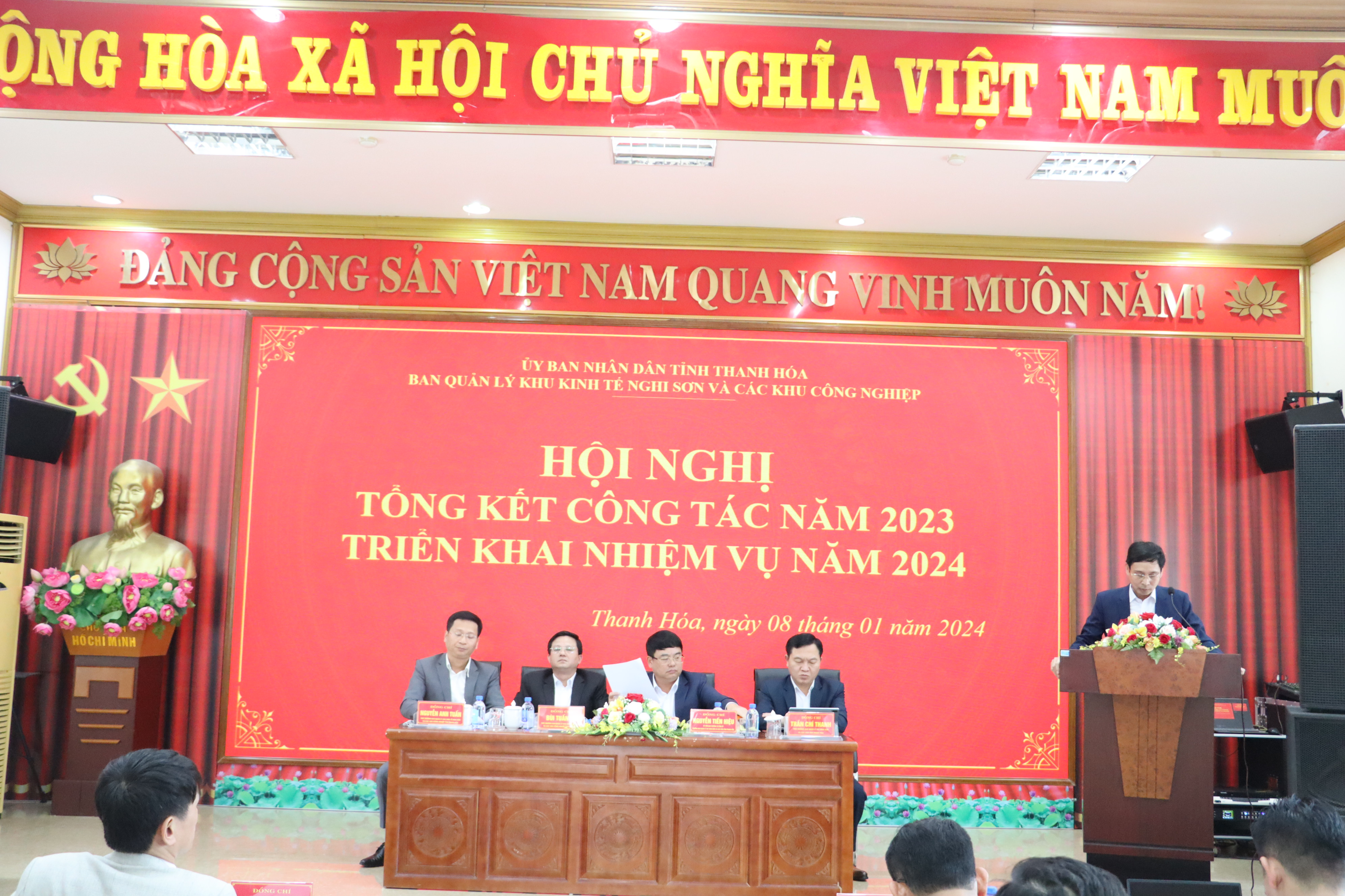 Hội nghị Tổng kết nhiệm vụ năm 2023, triển khai nhiệm vụ năm 2024.