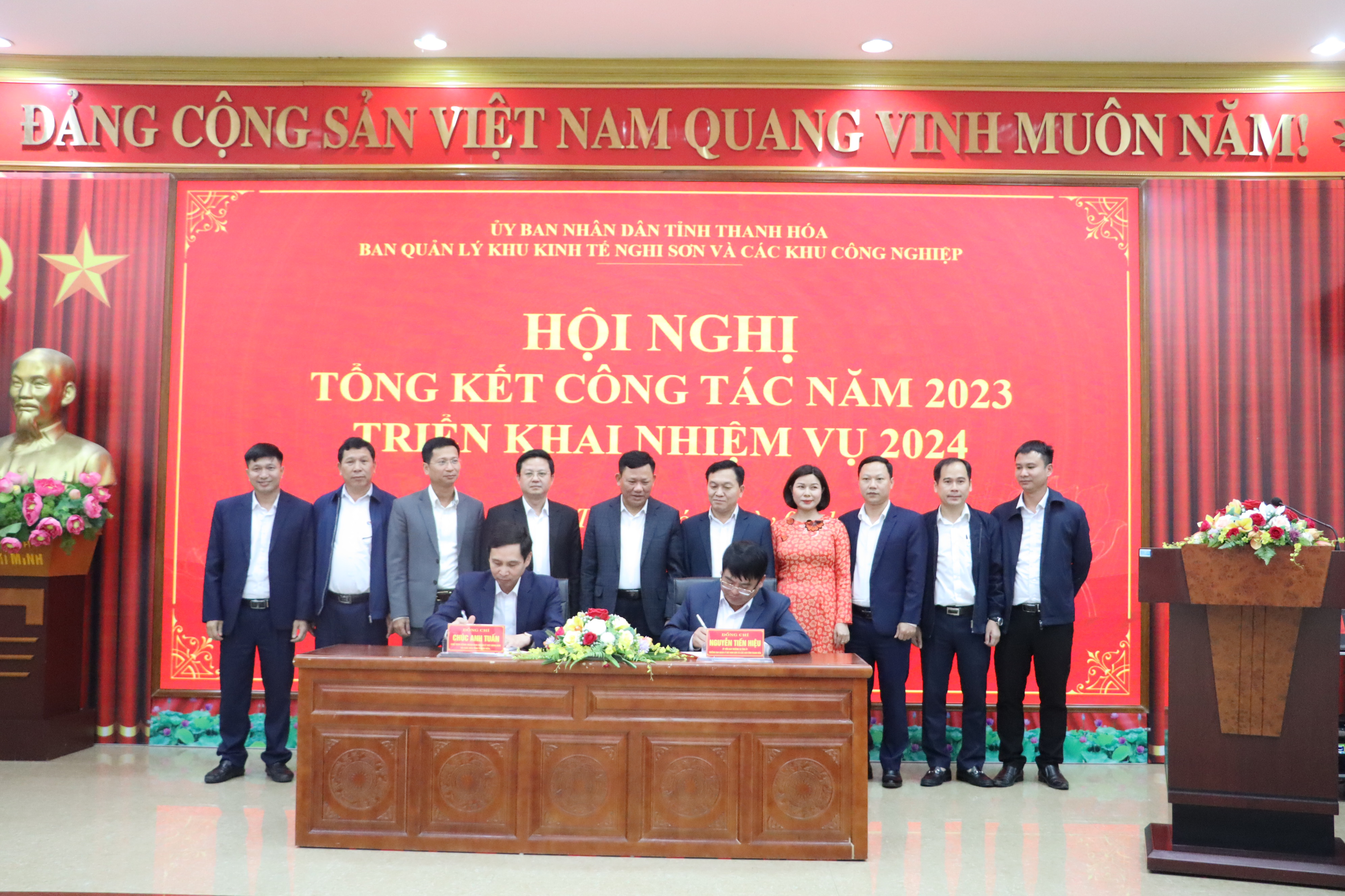 Hội nghị Tổng kết nhiệm vụ năm 2023, triển khai nhiệm vụ năm 2024.