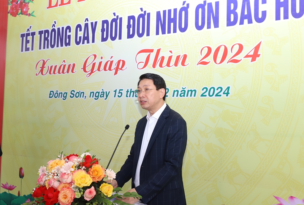 Thanh Hóa: Phát động “Tết trồng cây đời đời nhớ ơn Bác Hồ” Xuân Giáp Thìn 2024