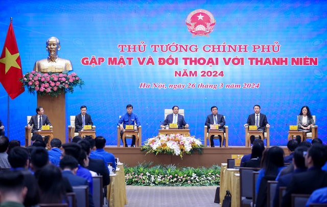 Thủ tướng Phạm Minh Chính: Thanh niên cần thực hiện '5 xung kích', '6 khát vọng' trong chuyển đổi số