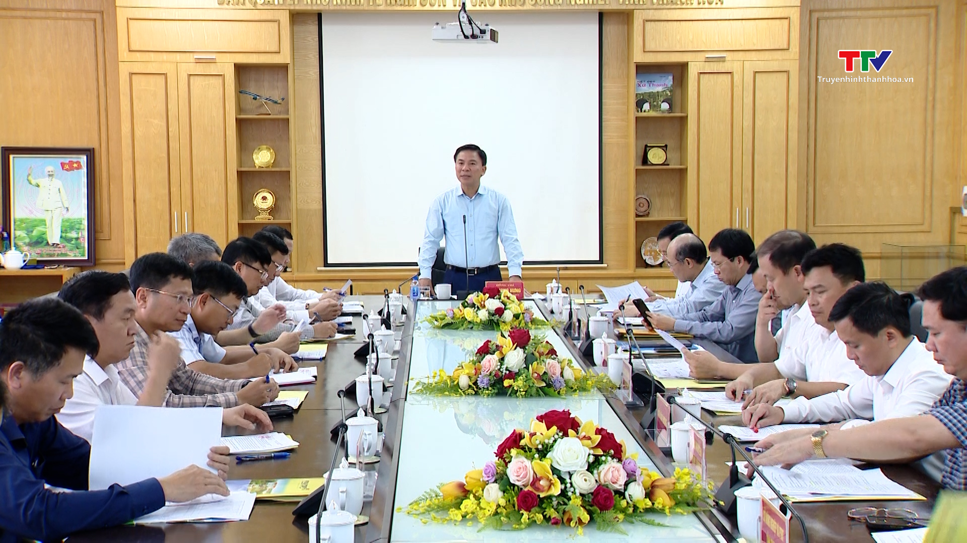 Thường trực Tỉnh ủy khảo sát một số dự án hạ tầng tại Khu Kinh tế Nghi Sơn