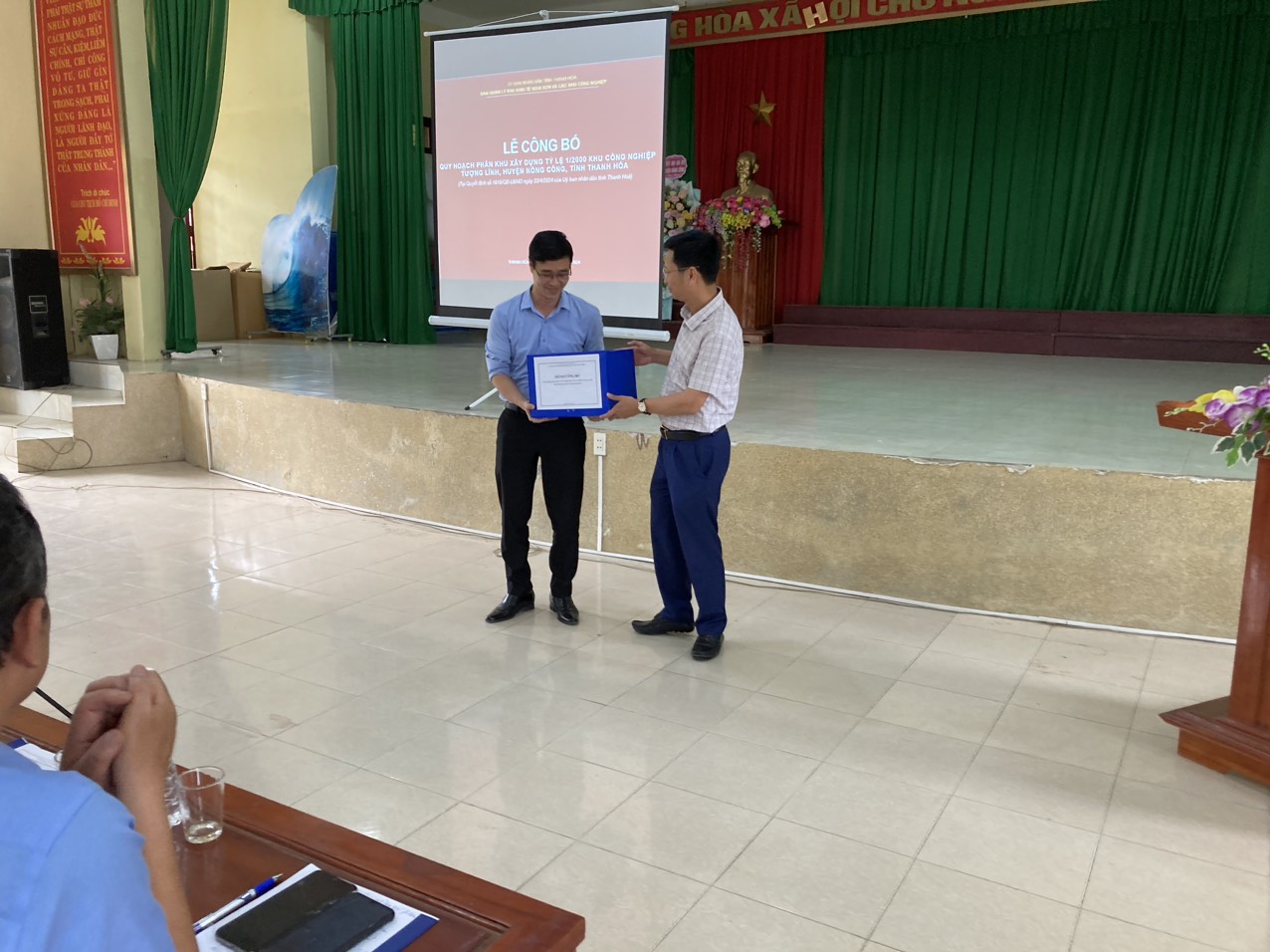 Công bố Quy hoạch phân khu tỷ lệ 1/2000 Khu công nghiệp Tượng Lĩnh