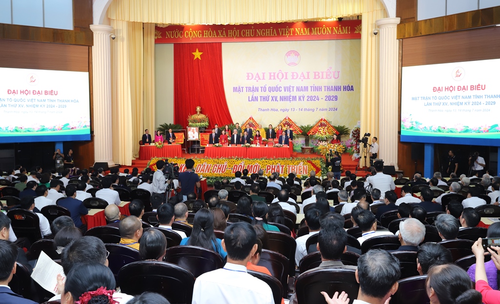 Đại hội đại biểu MTTQ Việt Nam tỉnh Thanh Hóa lần thứ XV, nhiệm kỳ 2024 – 2029