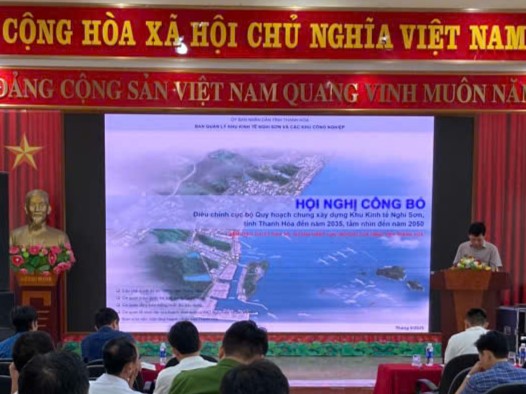Công bố Điều chỉnh cục bộ Quy hoạch chung xây dựng Khu kinh tế Nghi Sơn tỉnh Thanh Hóa đến năm 2035, tầm nhìn đến năm 2050