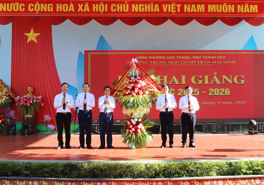 Lễ khai giảng đặc biệt và Kỷ niệm 80 năm thành lập Bộ Quốc gia Giáo dục