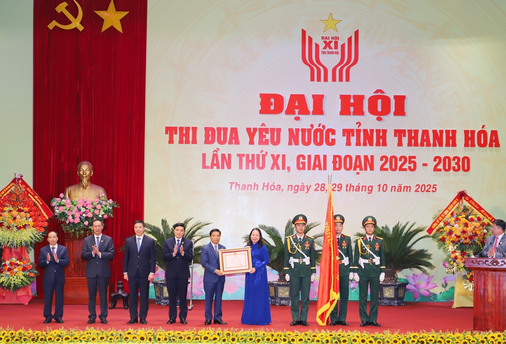 Thanh Hóa tổ chức thành công Đại hội Thi đua yêu nước lần thứ XI, giai đoạn 2025-2030