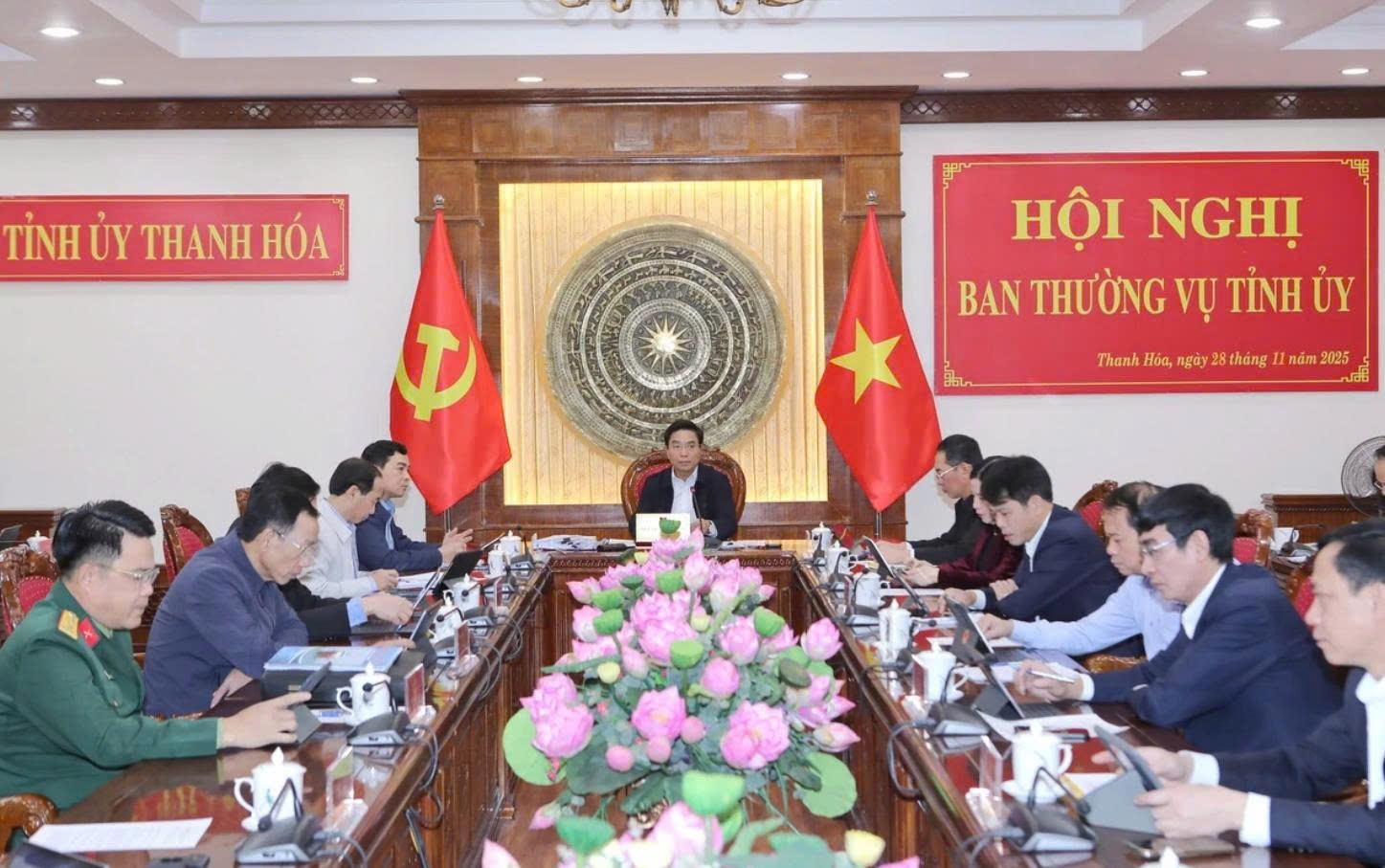Hội nghị Ban Thường vụ Tỉnh ủy