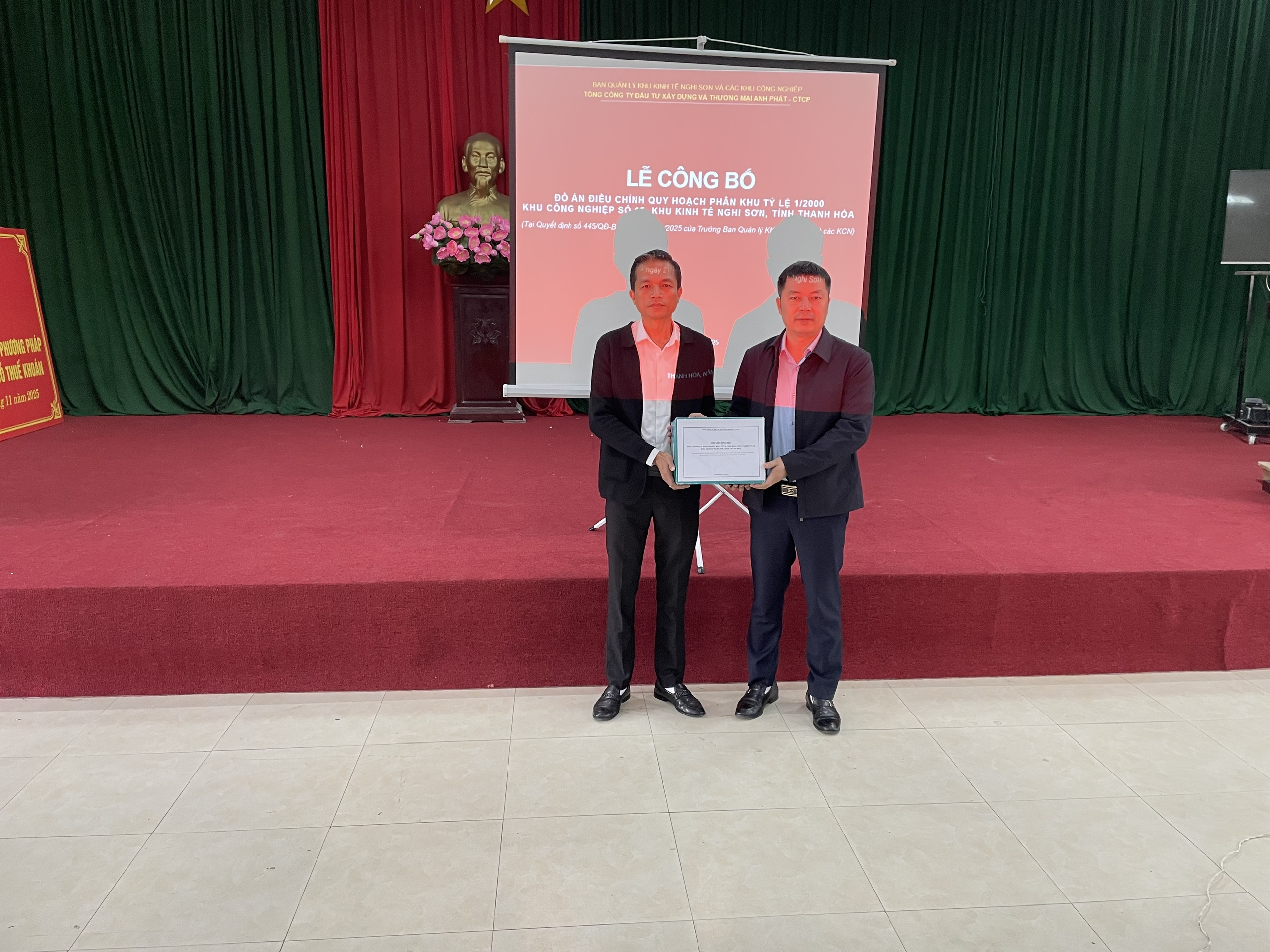 công bố phê duyệt Điều chỉnh Quy hoạch phân khu tỷ lệ 1/2000, Khu công nghiệp số 15, Khu kinh tế Nghi Sơn