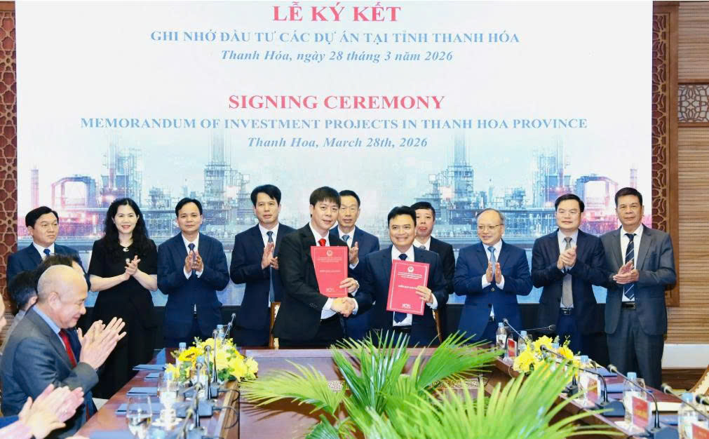 Ký kết ghi nhớ đầu tư 14 dự án tại Thanh Hóa với tổng vốn gần 73.000 tỷ đồng