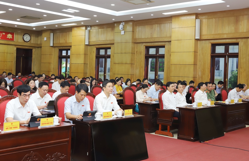 HĐND tỉnh khoá XIX tổ chức kỳ họp thứ hai