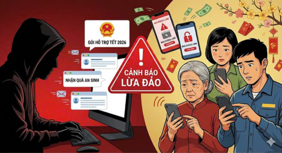 Cảnh giác thủ đoạn lừa đảo trên không gian mạng trong dịp Tết Nguyên Đán