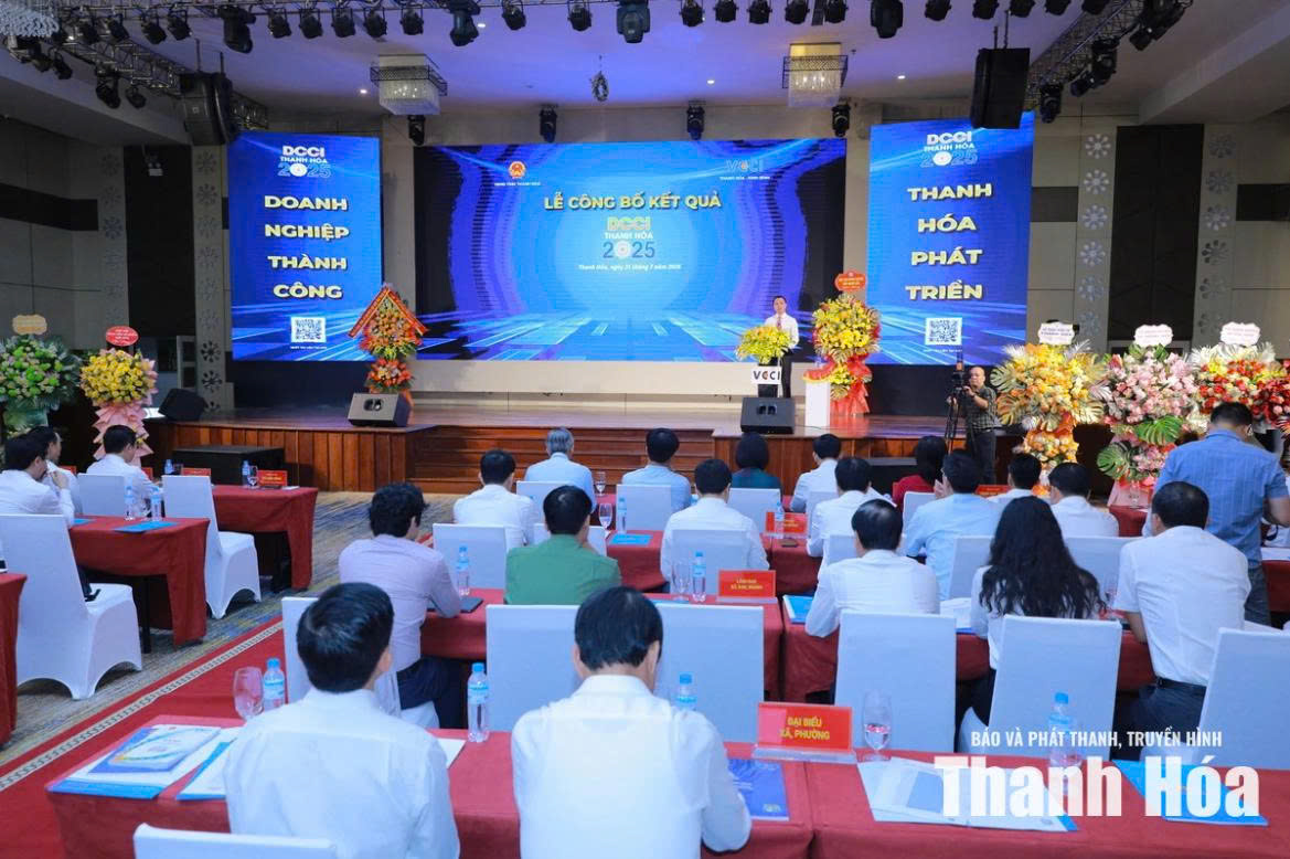 Công bố kết quả Chỉ số năng lực cạnh tranh cấp sở, ban, ngành và địa phương tỉnh Thanh Hóa năm 2025