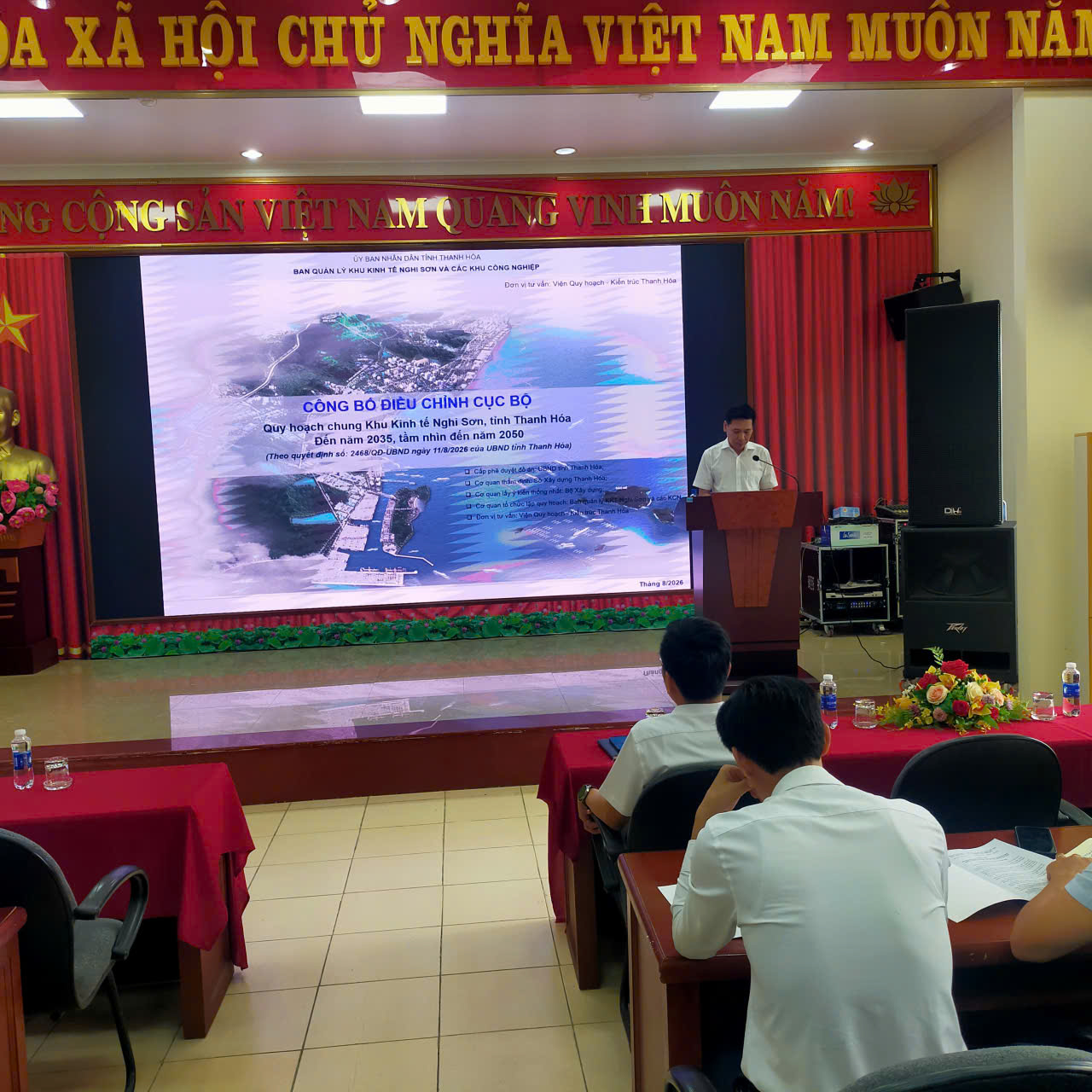 Công bố đồ án điều chỉnh cục bộ Quy hoạch phân khu tỷ lệ 1/2000 Khu công nghiệp số 5, Khu kinh tế Nghi Sơn