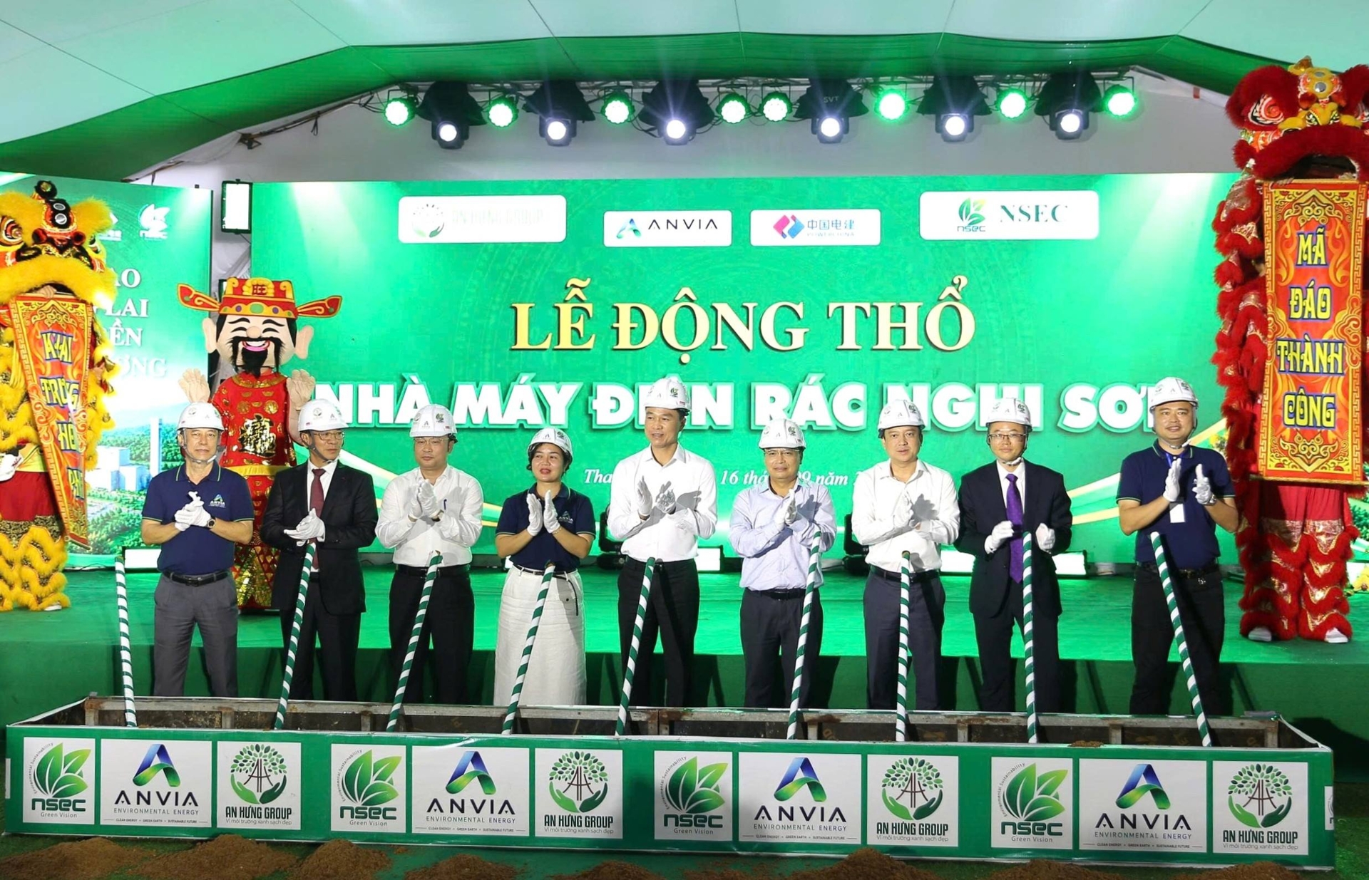Lễ động thổ Nhà máy Điện rác Nghi Sơn