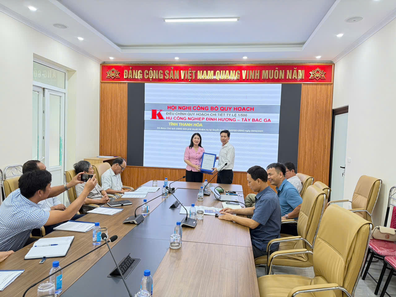 Công bố Quy hoạch chi tiết tỷ lệ 1/500 KCN Tây Bắc Ga
