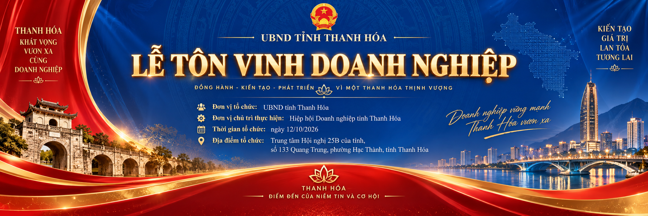 Kế hoạch tổ chức Lễ tôn vinh Doanh nghiệp, Doanh nhân tiêu biểu năm 2026